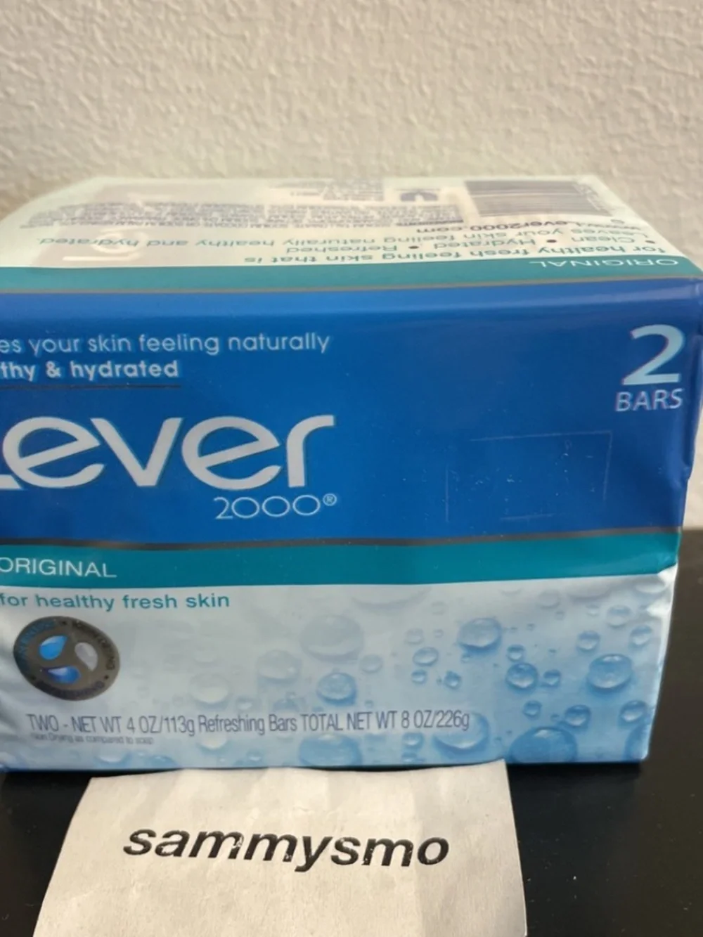 Lever 2000 Original Bar Soap For Healthy Fresh Skin, 4 oz., x2 DISCONTINUED